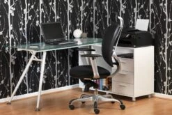 Augusta Corner Glass Workstation -Pro Office Shop augusta 3