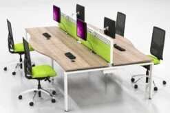 Aura Beam 2 Person Wave Bench Desk 16 Aura Beam 2 Person Wave Bench Desk -Pro Office Shop aura bench 19 2