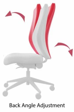 Pluto Ergonomic Mesh Office Chair -Pro Office Shop back angle adjustment