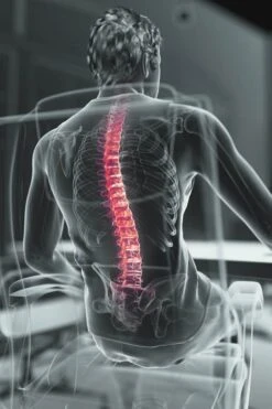 Pluto Ergonomic Mesh Office Chair -Pro Office Shop back height adjustment 1