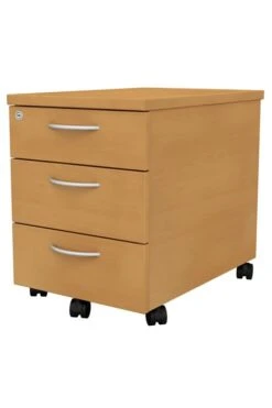 Thames Mobile Pedestal Drawers -Pro Office Shop beech 2 1