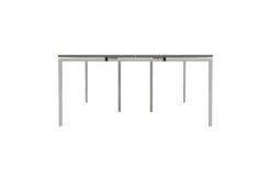 Kestral Grey Oak 4 Person Double Bench Desk -Pro Office Shop cb1280cowhgo4p side