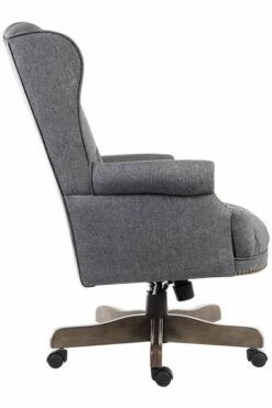 Chairman Grey Office Chair -Pro Office Shop chair fabric grey 3