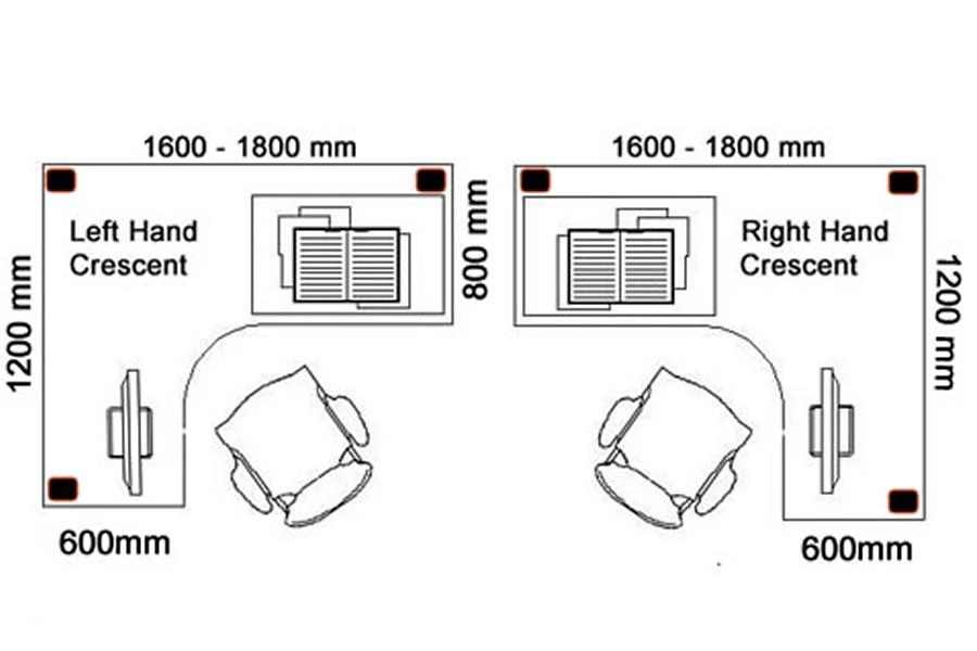 Thames Corner Panel End Desk 8 Thames Corner Panel End Desk - Image 8