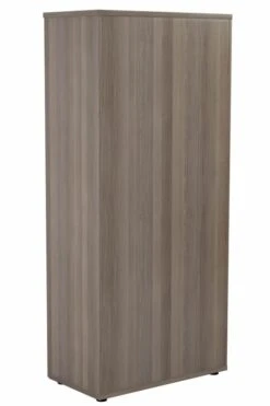 Kestral Grey Oak 1800 High Cupboard -Pro Office Shop cup 1