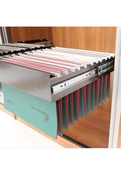 Harmony Walnut Two Door Locking Cupboard -Pro Office Shop cupboard 2