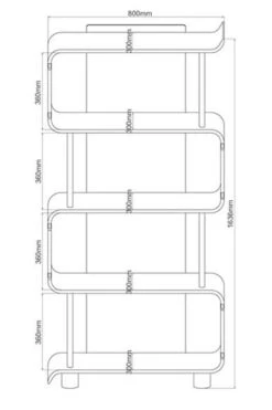 Curved Bookcase 15 Curved Bookcase -Pro Office Shop curved bookcase
