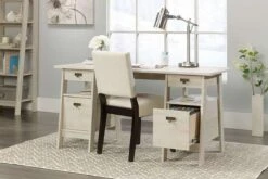 Executive Trestle Desk 20 Executive Trestle Desk -Pro Office Shop executive trestle desk chalked chestnut 1