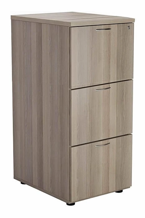 Kestral Grey Oak 3 Drawer Filing Cabinet 1 Kestral Grey Oak 3 Drawer Filing Cabinet