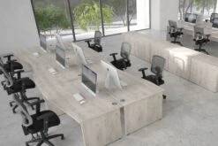 Gladstone Grey Oak Fixed Pedestal -Pro Office Shop gladstone oak 6