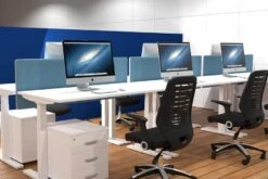 Polar Height Adjustable Desk -Pro Office Shop ha white new1