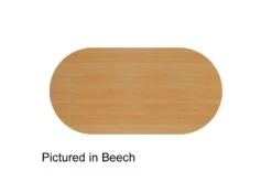 Kestral D End Boardroom Table -Pro Office Shop hawk beech top 1