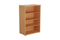 Kestral Bookcase -Pro Office Shop hawk bookcase beech 3 shelf
