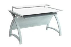 Curve Computer Desk -Pro Office Shop helsinki computer desk1300mm grey 1
