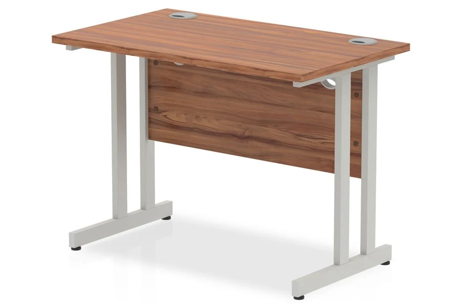 Nova Walnut Small Cantilever Desk 1 Nova Walnut Small Cantilever Desk