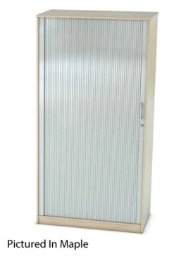 Thames Full Height Tambour Cupboard -Pro Office Shop lee plumpton thames tambour high cupboard 5