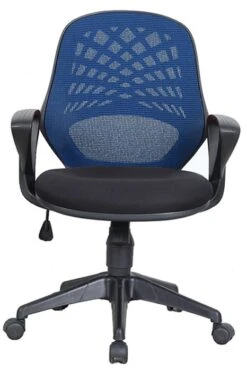 Spiral Mesh Back Office Chair -Pro Office Shop maine blue 2