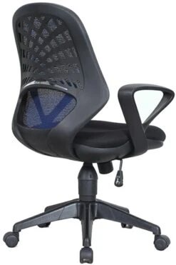 Spiral Mesh Back Office Chair -Pro Office Shop maine blue 3