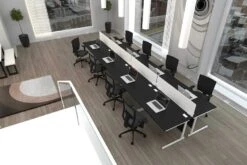 Nene Oval Black Boardroom Table -Pro Office Shop nene black satalite