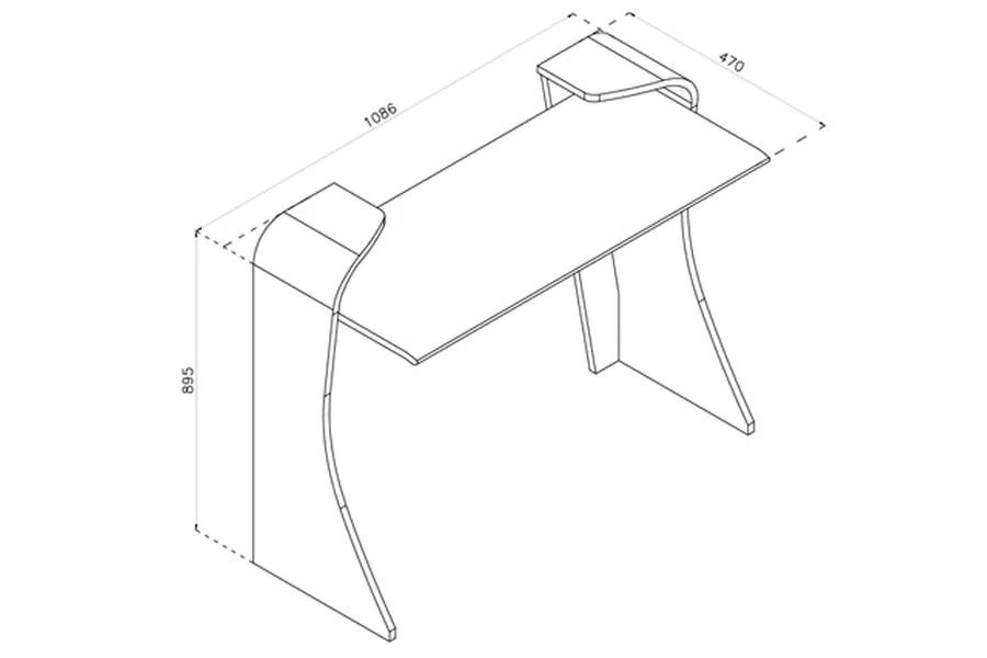 Oslo Desk 4 Oslo Desk - Image 4