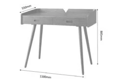 Vienna Drawer Desk 12 Vienna Drawer Desk -Pro Office Shop pc609 vienna drawer oak desk 2