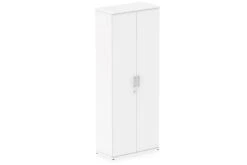 Polar White Tall Office Cupboard -Pro Office Shop polar white tall office cupboard 2000mm