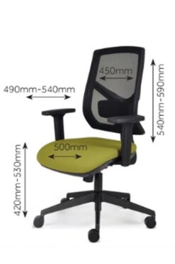 Posture Mesh Operator Chair -Pro Office Shop posture mesh image 7