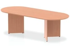 Price Point Beech 2400 Boardroom Table Panel Leg