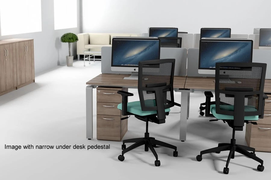 Aura Beam 6 Person Rectangular Bench Desk 2 Aura Beam 6 Person Rectangular Bench Desk - Image 2