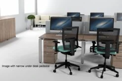 Aura Beam 2 Person Rectangular Bench Desk -Pro Office Shop roomshot 7 3
