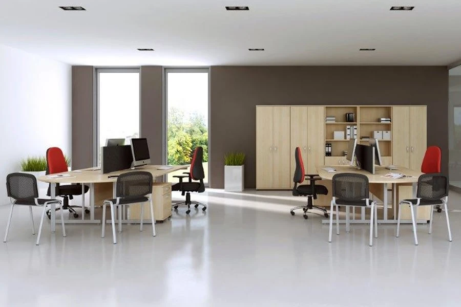 Solar Maple Small Panel Desk 4 Solar Maple Small Panel Desk - Image 4