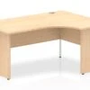 Solar Maple Panel End Corner Desk