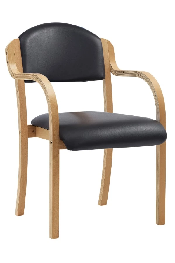Tahara Vinyl Stackable Visitor Chair 1 Tahara Vinyl Stackable Visitor Chair