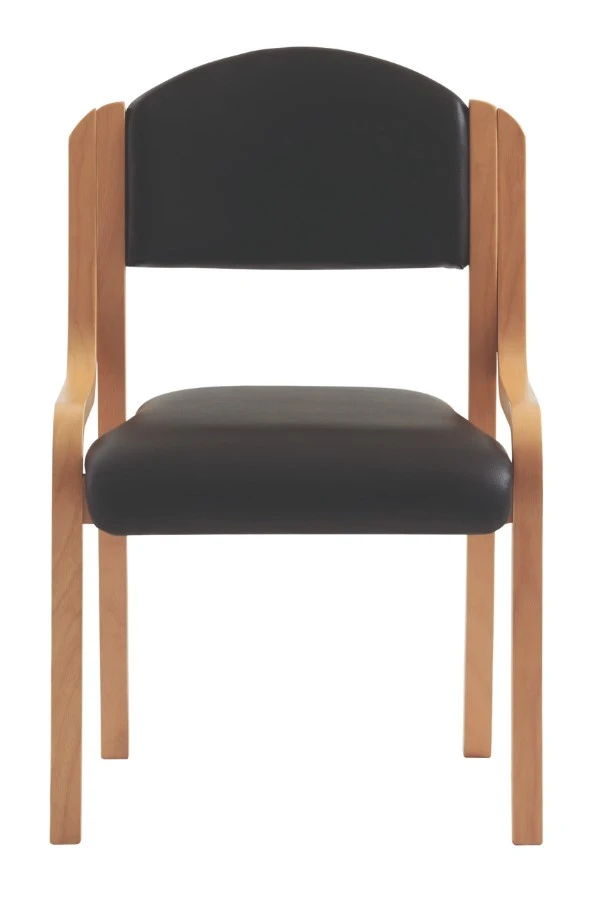 Tahara Vinyl Stackable Visitor Chair 3 Tahara Vinyl Stackable Visitor Chair - Image 3