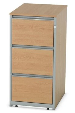 Thames Three Filing Drawers 7 Thames Three Filing Drawers -Pro Office Shop three drawer filing cabinet light oak