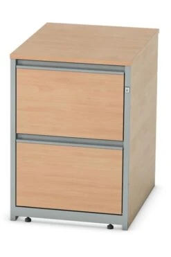 New Arrival -Pro Office Shop two drawer filing cabinet beech