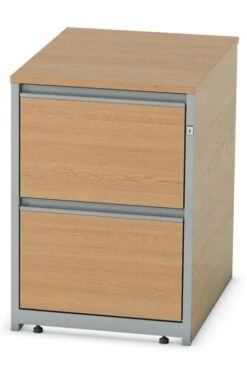 Thames Two Filing Drawers -Pro Office Shop two drawer filing cabinet light oak