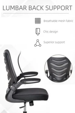 Alaska Mesh Office Chair -Pro Office Shop vinsetto mesh office chair swivel task 6