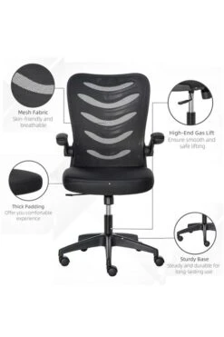 Alaska Mesh Office Chair -Pro Office Shop vinsetto mesh office chair swivel task 8
